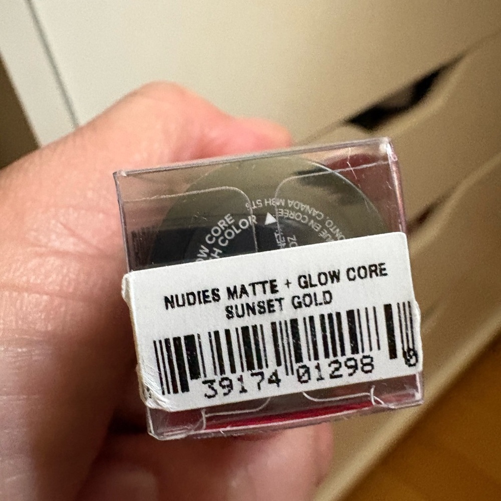 Nudies Matte + Glow Core Blush in Sunset Gold, Brand New Never Opened. - Picture 6 of 6